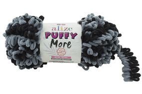 ALIZE PUFFY MORE 6284 алізе пуффі море алізе пуффі мо плюшева пряжа