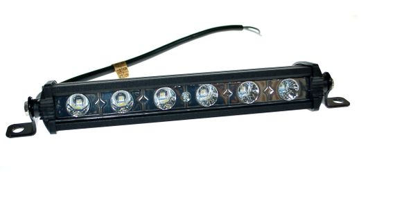 Светодиодная фара AllLight E-18W однорядная 6chip OSRAM 3535 spot 9-30V | Зображення 1