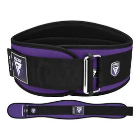 Пояс для важкої атлетики RDX RX3 EVA Curve неопреновий PURPLE-S