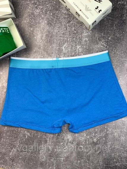 Чоловічі труси Lacoste набір боксери Лакоста 5 штук бавовна шортики брендовий комплект боксерок | Зображення 9