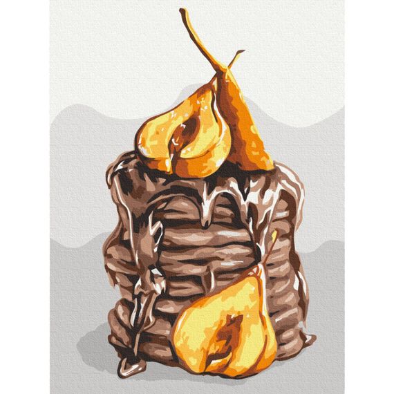 Картина по номерам "Грушевое наслаждение" © Anna Kulyk Brushme RBS53588 30x40 см