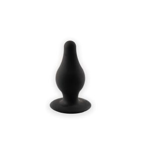 Анальна пробка SilexD (Model 2 size M), двошарова, силікон+Silexpan Sex Aura