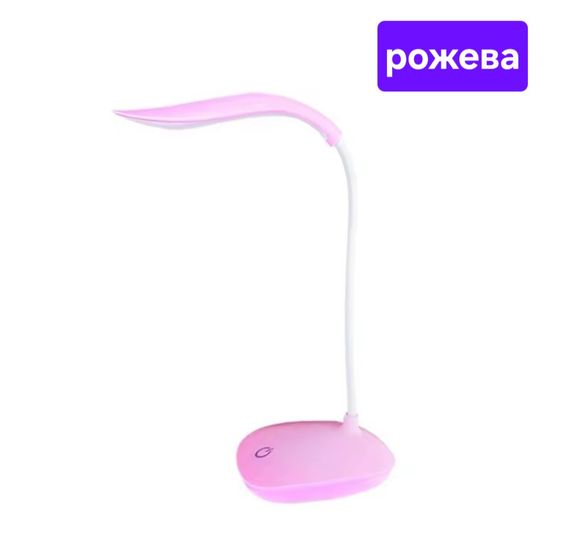 Настольная лампа USB, сенсорное управление| 3 режима яркости | Зображення 9