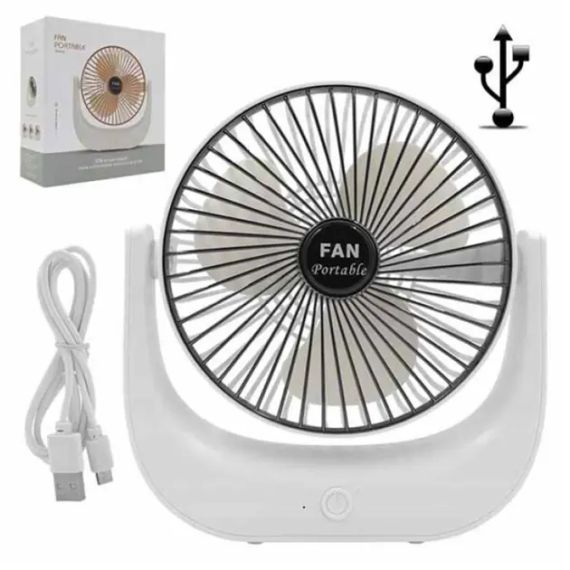 Портативний вентилятор настільний міні ручний Portable Fan AND LY-853