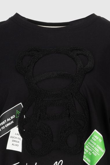 Футболка з принтом жіноча X-trap 224 S Чорний (2000990407221) | Зображення 2