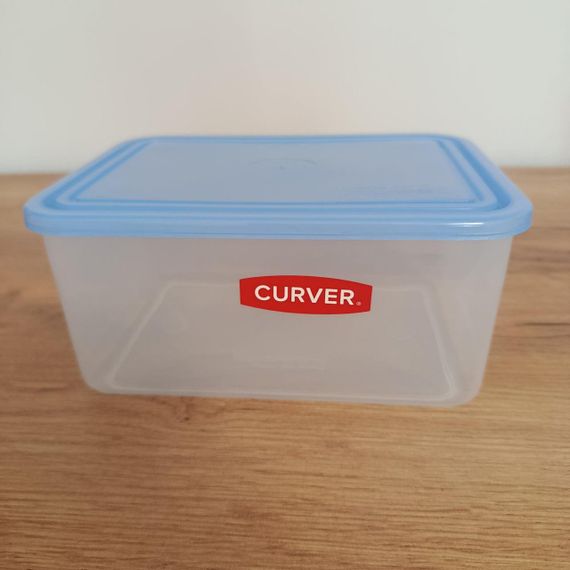 Контейнер для їжі харчовий пластиковий з кришкою Curver Food Keeper 1.2 л (03872) | Зображення 1