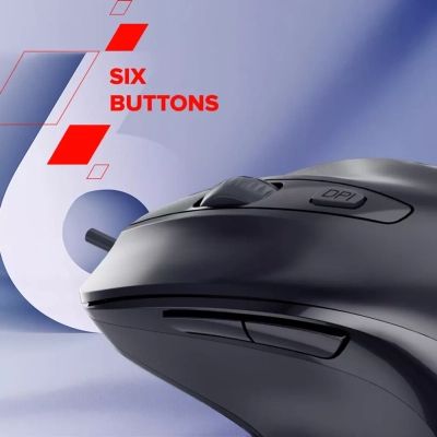 Мышка Canyon M-6 USB Black (CNE-CMS6) | Зображення 6