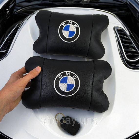 Подушки-подголовники для салона автомобиля BMW, Подушка под шею для автокресла Подушки машини FK-12