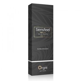 Мужская туалетная вода SENSFEEL + афродизиак, 10 мл эффективная феромон-технология Orgie Sex Aura