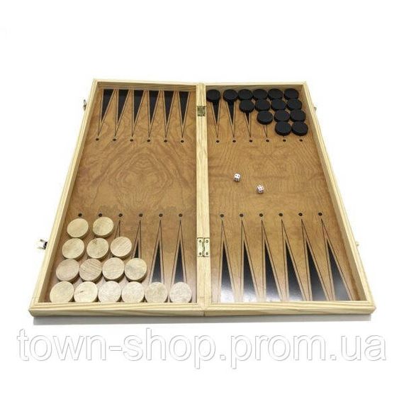 Набор настольных игр "Шахматы 3 в 1" Set3 NE-LG-12 нарды, шашки, шахматная доска 40х40 см | Зображення 2