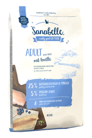 Sanabelle Adult with Trout Сухий корм для дорослих кішок з фореллю 10 кг