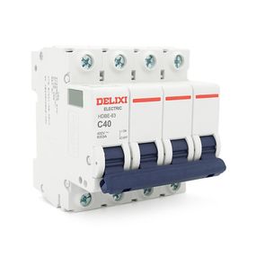 Автоматический выключатель переменного тока Delixi HDBE-63 C40 34/6000A,400V