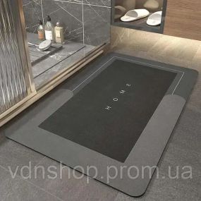 Килимок у ванну вологовбираючий суперпоглинаючий  нековзний Bath Mat Super Absorbent (40х60см)