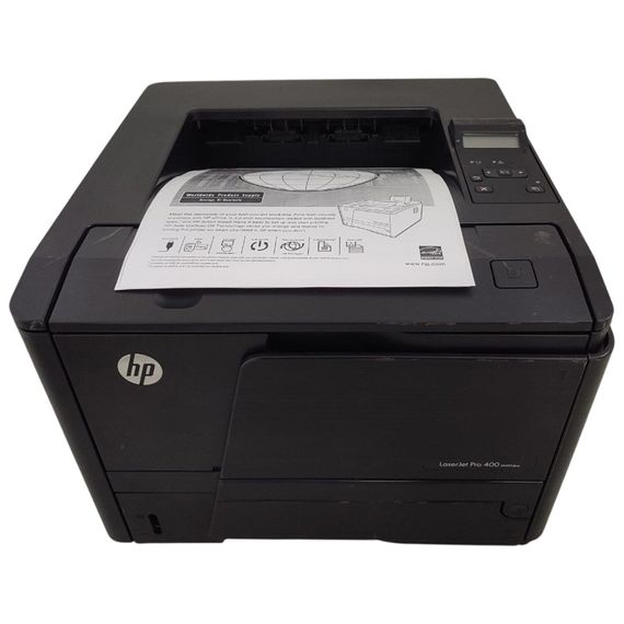 Принтер HP LaserJet Pro M401dne / Лазерная монохромная печать / 1200x1200 dpi / A4 / 35 стр/мин / USB 2.0, Ethernet / Дуплекс б/у