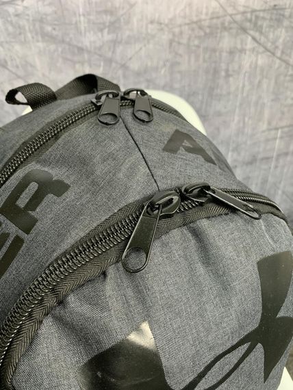 Рюкзак темний меланж (большое лого) Under Armour | Зображення 4
