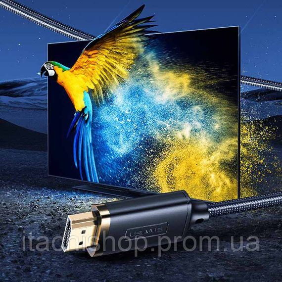 Дата кабель Usams US-SJ509 U70 Lightning to HDMI HD (2m) | Зображення 1