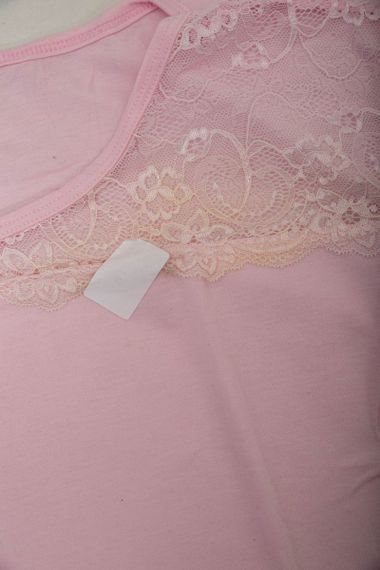 Пижама женская с принтом  -уценка, цвет розовый, 243R1602-010-U-27 | Зображення 6