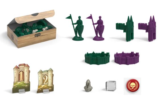 Настольная игра CATAN. Города и рыцари. Дополнение для 5-6 игроков | Зображення 4