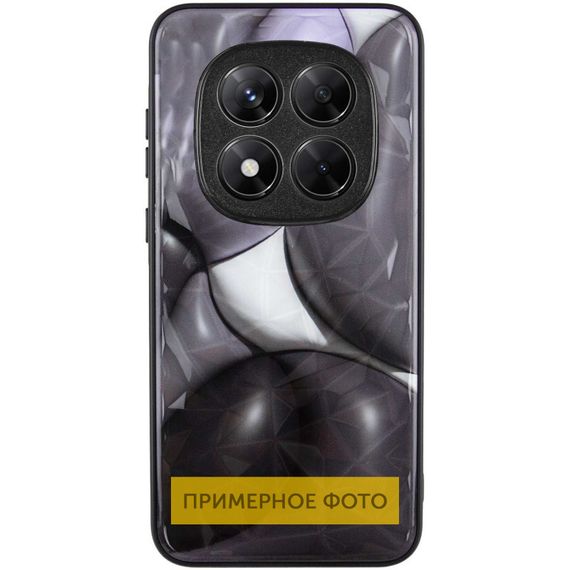TPU+PC чохол Prisma BubbleGum для Xiaomi Redmi Note 14 4G (Int. version) 3D Grey | Зображення 1