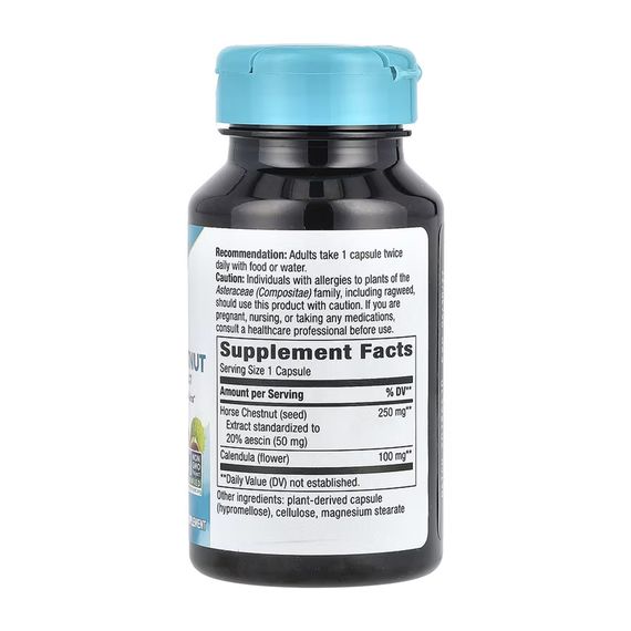 Екстракт кінського каштана Nature's Way Horse Chestnut - 90 vcaps | Зображення 1