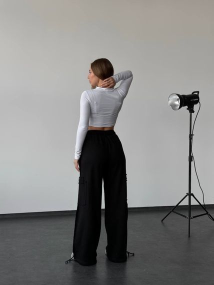 Штани-кльош Reload - Forte, чорний | Зображення 4