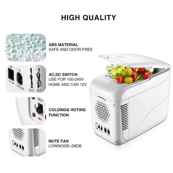Автохолодильник 9L - К9А охолодження/нагрів (12v) White | Зображення 6