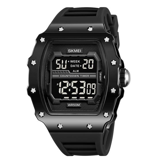 Чоловічий годинник Skmei 2296BTBKBK Bright Black