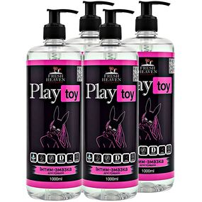 Интим-смазка для игрушек (блок 4шт) Fresh Heaven Play Toy 1000ml (Home версия)