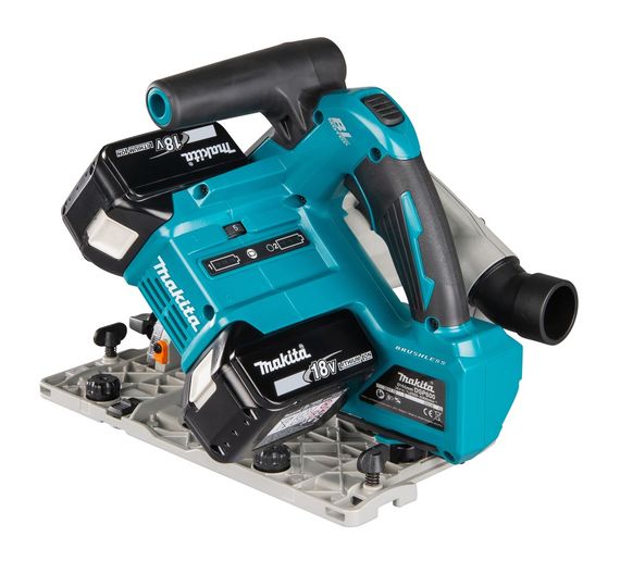 Пила дискова заглибна акумуляторна Makita DSP600Z (165 мм, 2500-6300 хв-1, 56 мм, BL, LXT, без акумуляторів та зарядного пристрою) | Зображення 6