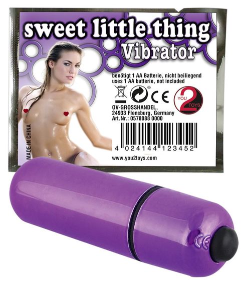 Мини-вибратор ШТУЧКА (сиреневый) Sex Aura