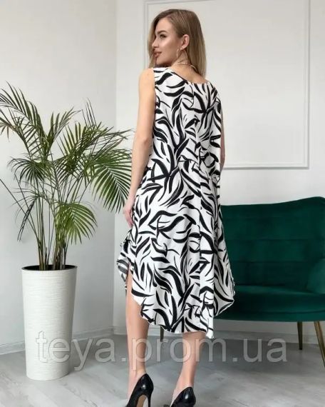 Плаття для жінок колір білий розмір S FI_007063 | Зображення 2