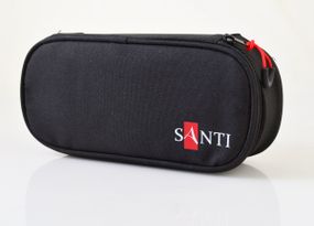 Пенал для художественных материалов Santi 742627 24х11х5.5 см черный