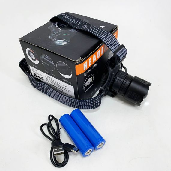 Ліхтар налобний 8505 WHITE LASER LED PM10-4TG (White+Yellow+Blue+Red) 2x18650 | Зображення 5