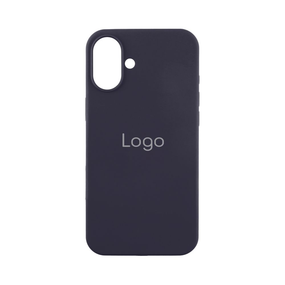 Чохол Silicone Case Full Size (AA) для iPhone 16 Plus Колір 08.Dark blue