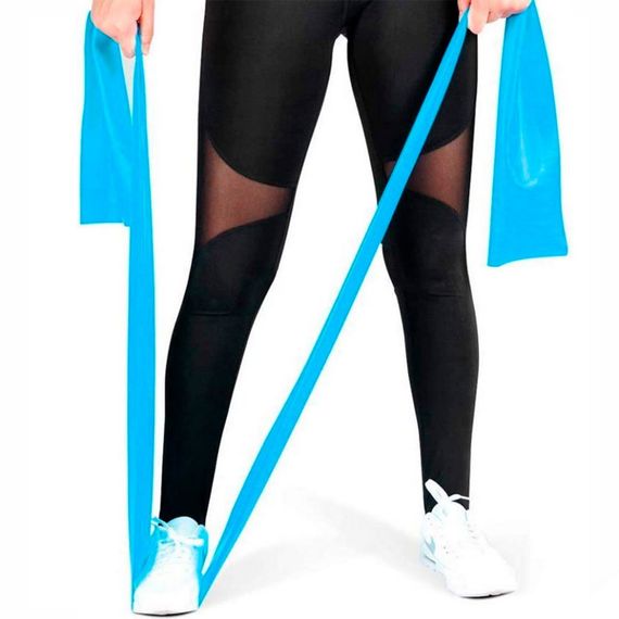 Стрічка еластична для фітнесу та йоги Stretch Elastic Band NE-ST-B-12 фіолетова | Зображення 1