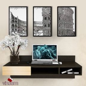 Компьютерный стол навесной Comfy-Home AirTable X1 Mini