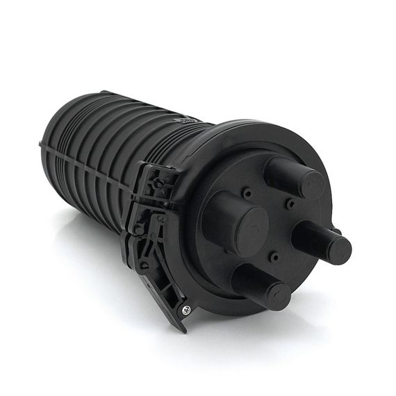 Муфта оптична Merlion ML-OP-F102H-48C, герметична, 4 введення, до 4-х касет, до 48 зварок, матеріал PP | Зображення 1