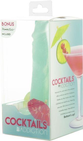 Фалоімітатор на присоску Cocktails by Addiction — Mint Mojito Sex Aura | Зображення 6