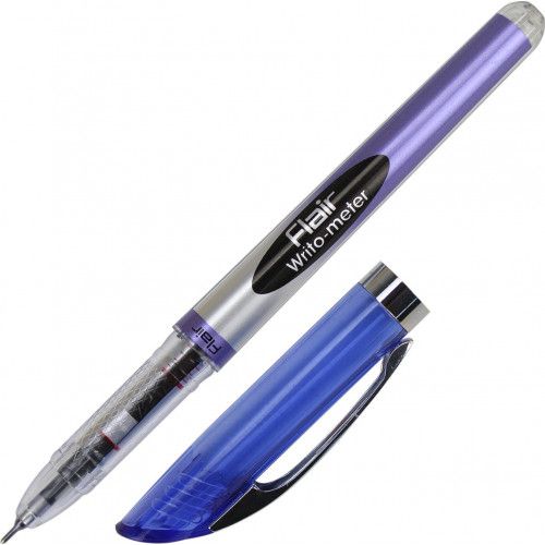 Ручка кулькова Flair Writo-metr 10 км, 743BL, синій (8901765522283) | Зображення 1