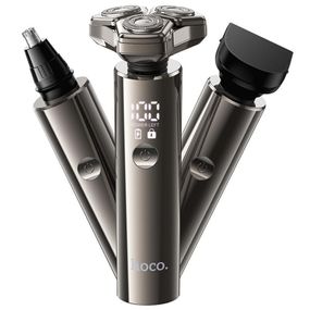 Електробритва Hoco HP36 3in1 Shaver & Trimmer 600 mAh Metal gray
