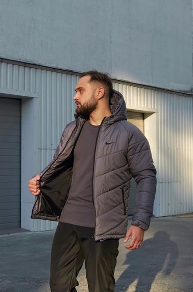 Куртка Nike сіра | Зображення 7