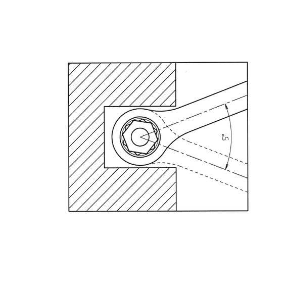 Набір комбінованих ключів з тріскачкою, 5 шт., RW Edition | Зображення 1