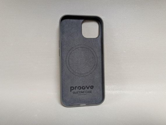 Чохол для iPhone 15 / Айфон 15 Proove Soft Touch MagSafe, TPU, матовий, сірий | Зображення 1