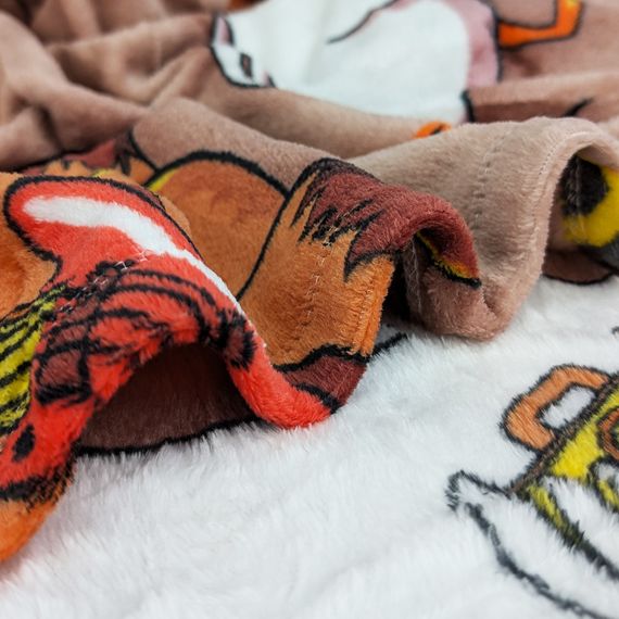 Плед фліс Капібари та гуси 150x200 см Love You | Зображення 2