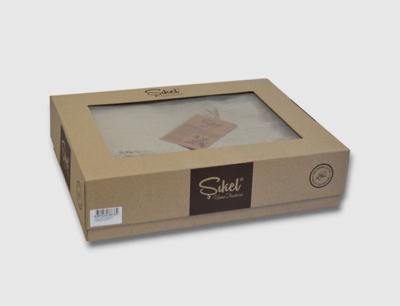 Постельное белье Sikel Stonewashed Soho Firfirli 200 х 220 см Toprak-Beji | Зображення 5
