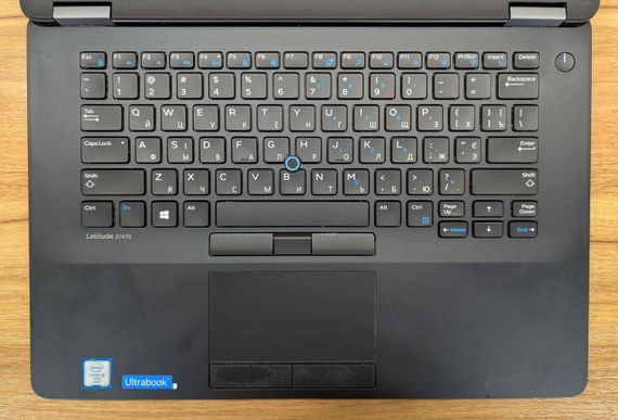 Ультрабук Dell Latitude E7470 / 14" (2560x1440) IPS Touch / Intel Core i5-6300U (2 (4) ядра по 2.4 - 3.0 GHz) / 8 GB DDR4 / 256 GB SSD / Intel HD Graphics 520 / WebCam / HDMI / Windows 10 б/у + Подарок Флэш-накопитель USB 32 GB | Зображення 2