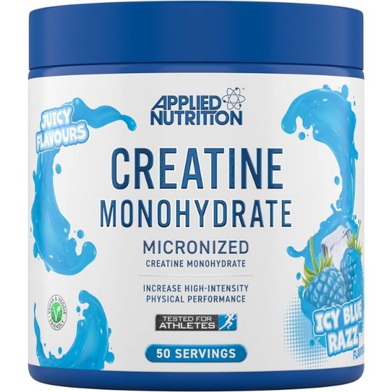 Креатин моногидрат Applied Nutrition Creatine Monohydrate 250 g /50 servings/ Icy Blue Raz