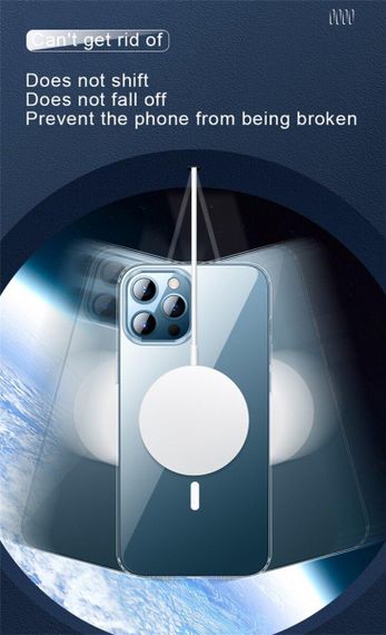 Чохол Cosmic Acrylic MagSafe HQ для Apple iPhone 15 Transparent | Зображення 3