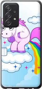 Чохол на Samsung Galaxy A52 Єдиноріжок із силікону FCh_048839