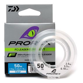 Флюрокарбон Daiwa Prorex FC Leader Super Soft 0.18mm 2.5kg 50m (12995-018) Флюорокарбон рыболовный